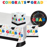 Grad Cap Toss 9" Dinner Plates