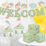 Safari Baby Ribbon Banner
