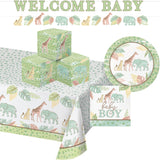 Safari Baby Block Centerpiece