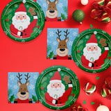 ⭐ Christmas Cheer 9-Inch Luncheon Plates – 8 Count