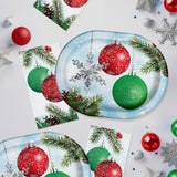 🎄 CLASSICAL CHRISTMAS 2-Ply Guest Towels – 16 Count