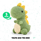 🦖 Amigurumi Crochet Kit – Dan the Dino  Create Your Own Plush Dino Friend!