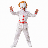 Scary Evil Clown Kids Costume by Studio Halloween