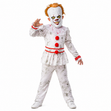 Scary Evil Clown Kids Costume by Studio Halloween