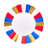Modern Patriotic 8" Salad Plates