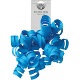 Curly Grosgrain Bow – Blue (GL905)