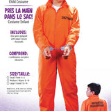 Got Busted Orange Prisoner Costume for Kids | Fun World