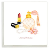 Happy Birthday Glam Greeting Card by Quilling Card