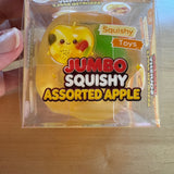 Jumbo Vaseline Apple Fruit Salad Squishy | Clear Gel Sensory Fidget Toy