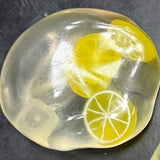 Lemon Handmade Clear Coconut Oil Squishy Ball –  Zero Rebound