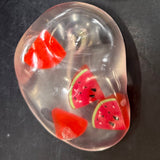Watermelon Handmade Clear Coconut Oil Squishy Ball – Zero Rebound