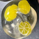 Lemon Handmade Clear Coconut Oil Squishy Ball –  Zero Rebound