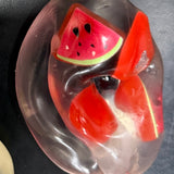 Watermelon Handmade Clear Coconut Oil Squishy Ball – Zero Rebound
