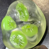 Kiwi Handmade Clear Coconut Oil Squishy Ball – Zero Rebound