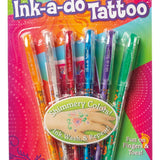 ✨ Ink-A-Do Tattoo Pens – Set of 6 Gel Pens