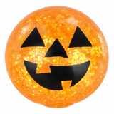 2.4" Sparkle Jack-O'-Lantern Pumpkin Sugar Squish