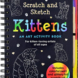 Kittens Scratch and Sketch – Trace-Along Activity Book