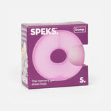 Speks Gump Loop – Moon Jelly Pink | Memory Gel Sensory Fidget