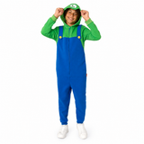Super Mario Luigi Onesie Costume for Kids | OppoSuits
