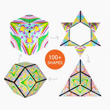 2.4" Shashibo Magnetic Puzzle Cube – Metamorph- Fidget Toy