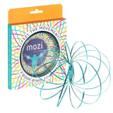 Mozi Geometric Stainless Steel Sensory Spring Toy – Blue- Fidget Toy