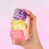 MushyKinz JELLEEZ Mini Mystery Squishies 3-Pack | Maltose Sugar Squish | License 2 Play