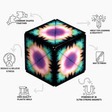 2.4" Shashibo Magnetic Puzzle Cube – Moon- Fidget Toy
