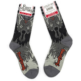 🖤 Mothman Crew Socks  By FootClothes