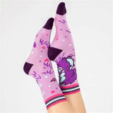 Cute Dragon Adult Crew Socks One Size Fits Most By FootClothes