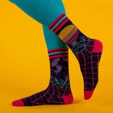 Vaporwave Adult Crew Socks One Size Fits Most By Footclothes