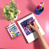 Color Layers Double-Ended Layering Markers, 8 Count By Ooly