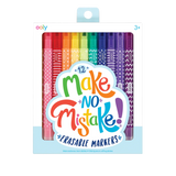 Make No Mistake! Erasable Markers, 12 Count By Ooly
