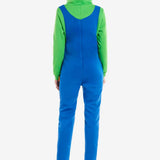 Super Mario Luigi Adult Onesie Costume | OppoSuits
