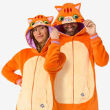 Red Cat Adult Onesie Costume | OppoSuits