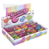 1.5" Mini Gummy Capybara Glitter Squishy