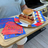 Modern Patriotic Cocktail Napkins