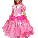 Nintendo Super Mario Princess Peach Deluxe Kids Costume by Disguise