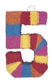 Numeral 5 Piñata By Unique