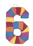 Numeral 6 Piñata, Standard Size by Unique