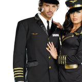 Mile High Pilot Hugh Jorgan Adult Men's Costume – Dreamgirl