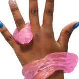 Liquid Glass Rose Lagoon Thinking Putty by Crazy Aaron's