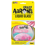 Liquid Glass Rose Lagoon Thinking Putty by Crazy Aaron's
