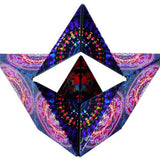 2.4" Shashibo Magnetic Puzzle Cube – Haight-Ashbury Grateful Dead Design- Fidget Toy