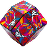 2.4" Shashibo Magnetic Puzzle Cube – Haight-Ashbury Grateful Dead Design- Fidget Toy