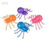 4.75" Squeezy Sugar Spider – Sparkly Squishy Fidget Toy