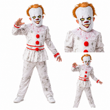 Scary Evil Clown Kids Costume by Studio Halloween