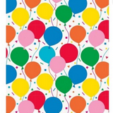 Colorful Balloons Gift Wrap By Unique