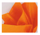 Orange Tissue Paper Sheets By Unique