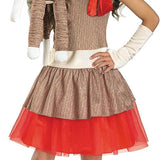 Sock Monkey Girl Kids Costume by Disguise