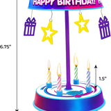 Spincredible Candle – Singing, Spinning Cake Topper